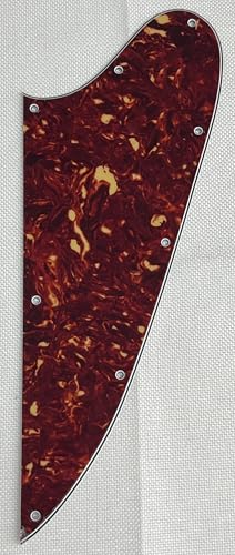 For Fit Gibson Firebird Blank Style Scratch Plate Guitar Pickguard (4 Ply Red Tortoise)