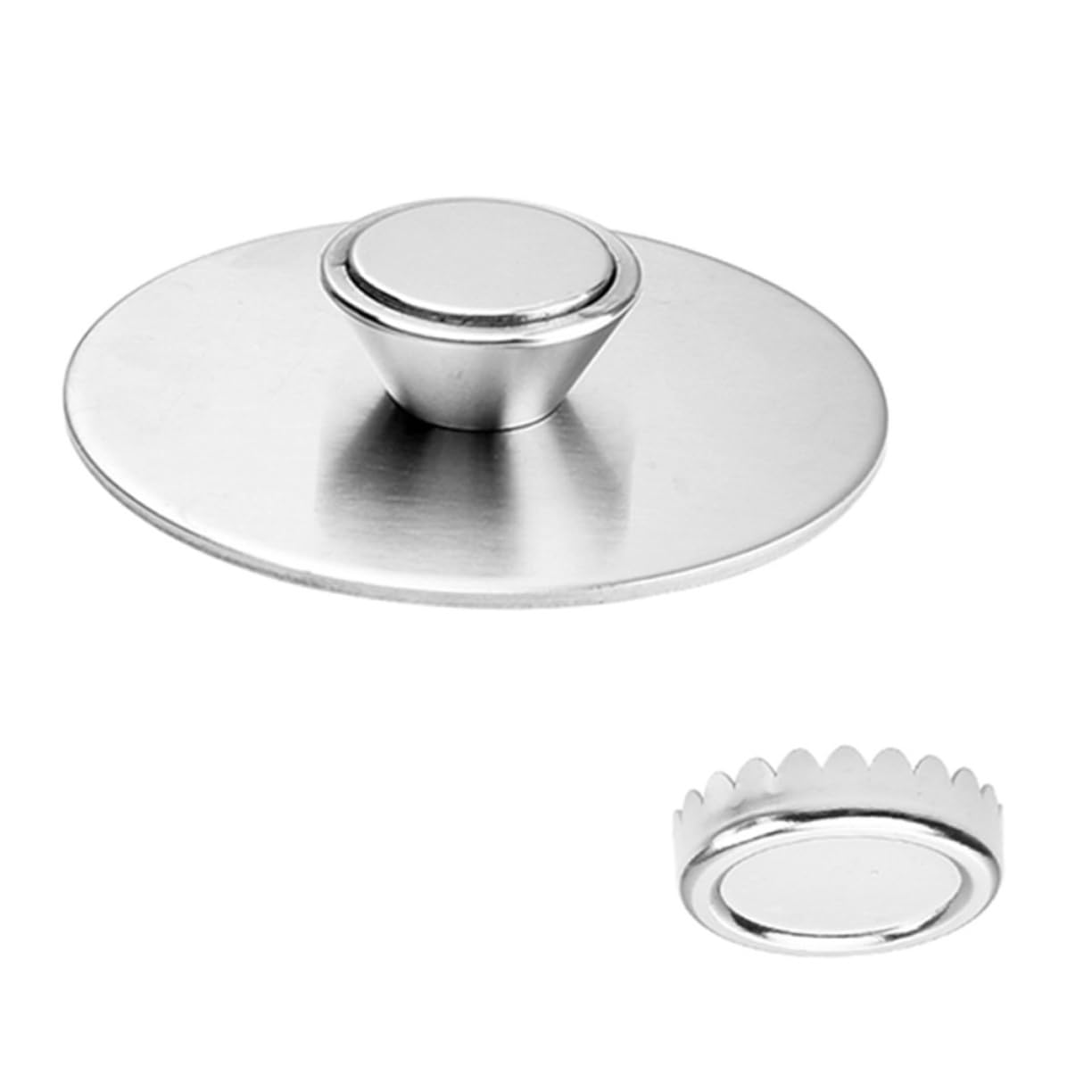 TOPBATHY 5sets Portasapone Magnetico Da Parete Inossidabile Dispenser Stile Contemporaneo Per Bagno Installazione Senza Foratura Design Multifunzionale e Elegante Facile Accesso Al Sapone