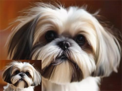 Diamond painting personnalisé photo kit broderie diamant 5D 40x100cm