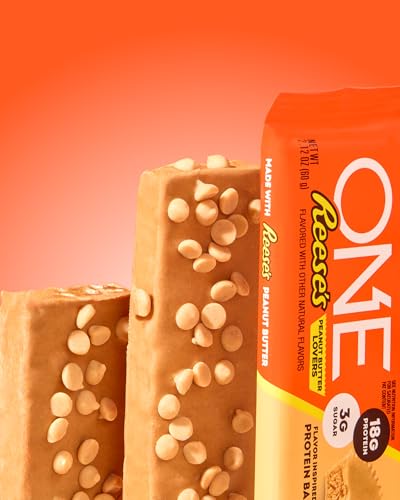 image for ONE Protein Bars, Reese's Peanut Butter Lovers, Gluten Free with 18g P