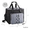 Ivation Portable Electric Cooler Bag | 18L Soft Sided Thermoelectric Travel Cooler with Shoulder Strap, Storage Pocket & DC 12V Plug in for Car, Truck & RV Camping