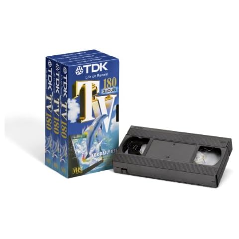 Cassettes VHS TDK TV-180 Cover