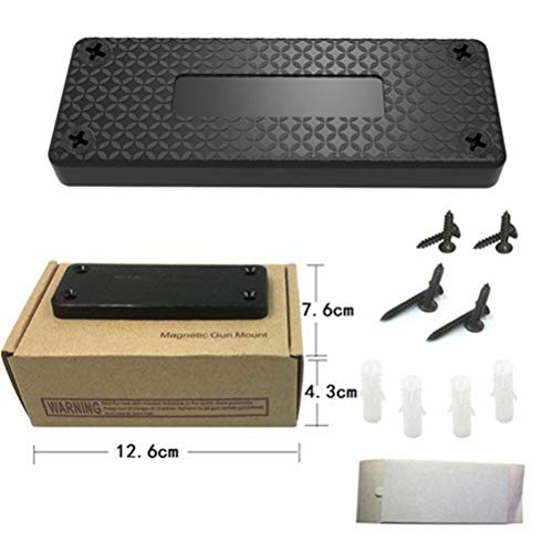 Laduup Gun - Soporte magnético para Pistola, con Revestimiento de Goma