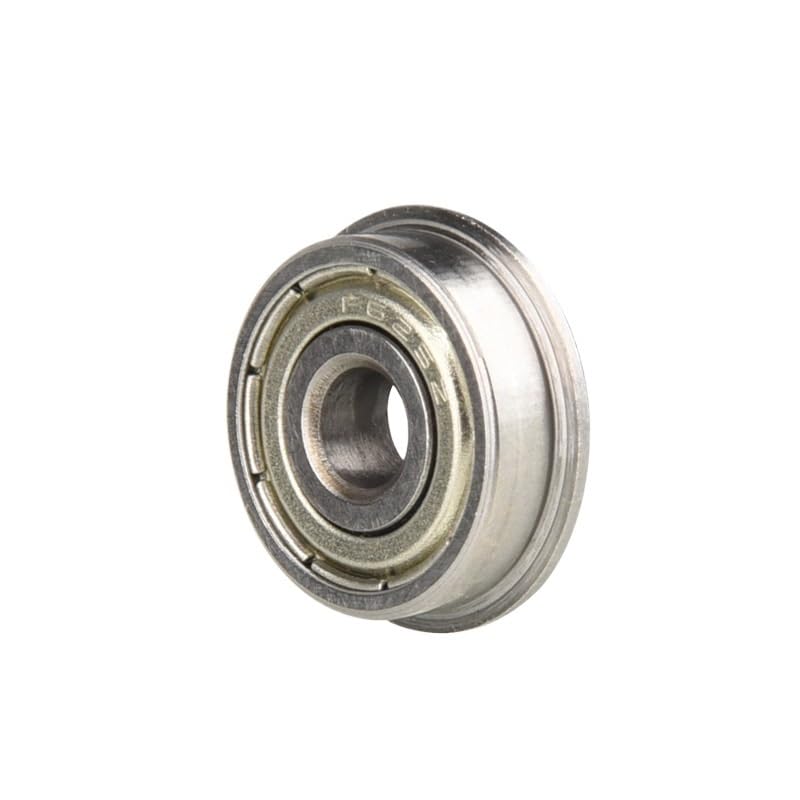 4Pcs F625ZZ Flange Bearing 5x16x5mm Deep Groove Ball Bearing F625 ZZ Bearing Steel