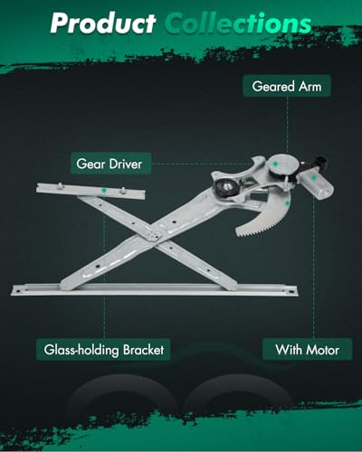 Image of SCITOO Power Window Regulator w /Motor for Nissan NV1500 2012-2021