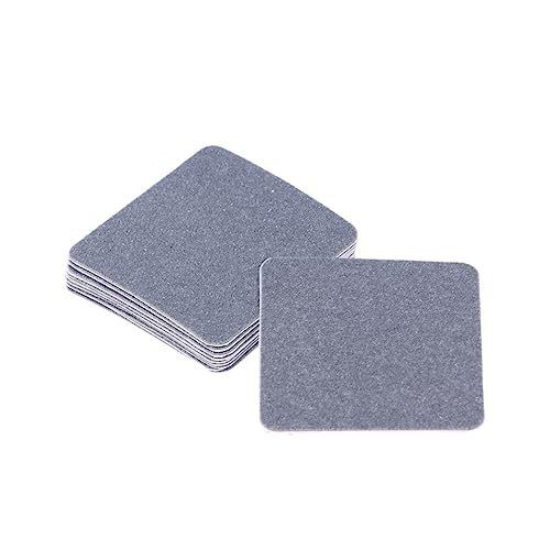 Veemoon 10pcs Anti-skid Washer Foot Pads Absorbing Mats Easy Installation High Friction for Stability Protects Home Appliances from Scratches