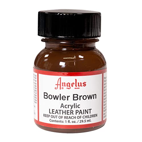 Angelus Acrylic Leather Paint (Bowler Brown) (1oz)