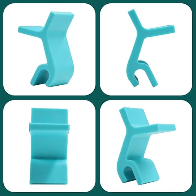 16PCS Baking Sheet Stackers - Space Saving Trays Holder for Kitchen, Oven, Fridge | Heat-Resistant & Reusable Tray Organizer (5.5x3.5x2.5cm)