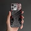 Originality Anime Manga Character Phone Case for iPhone 17, Fashion Tempered Glass with Soft Glossy Silicone Cover - Image 3