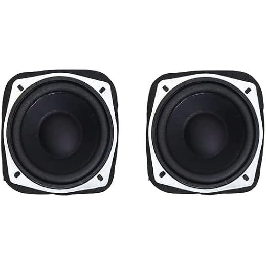 Generic Sp 4 Inch Subwoofer Speaker 4 Ohm 30 Watt Hifi Woofe