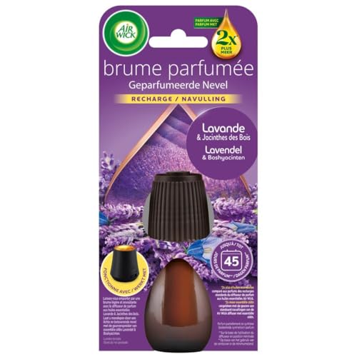 Air Wick Recharge Diffuseur d'Huiles Essentielles Essential Mist Eucalyptus et Lavandin 20 ml - L'emballage peut varier