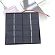 2pcs 1.2W 5V Kleine Solarpanel, Solar Power Solution, Polykristalline Solarpanel für Telefon -Tablet -Kamera, 100x100 Mm Kleine Solarmodule