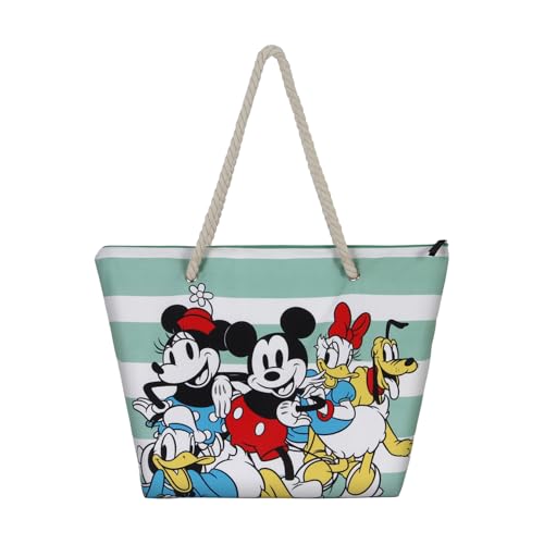 Disney Mickey Mouse Beach Bag - Blue, 52x37 cm - Image 2