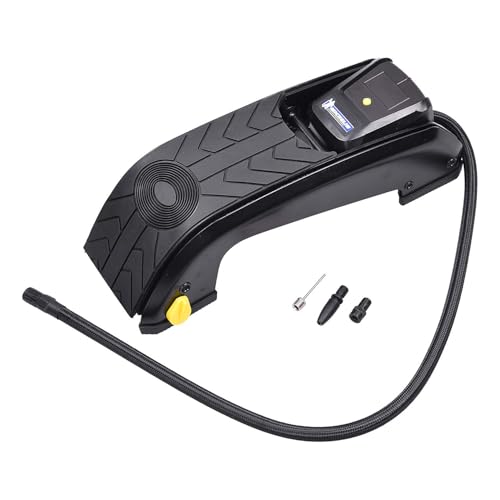 Image of MICHELIN Digital Single Barrel Foot Pump with Rubber Feet (Black)