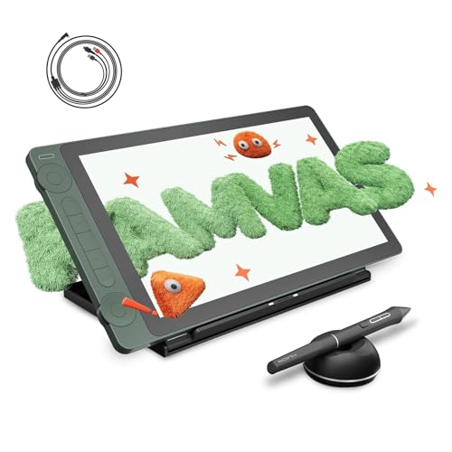 HUION Kamvas 13 (Gen 3) SE Drawing Tablet with Screen and 3-in-1 USB-C Cable