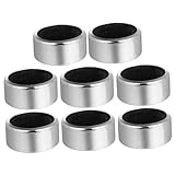 NUOBESTY 8 Stück Edelstahl Weinflaschen Tropfring mit Schwammfutter Tropfstopper Flaschenkragen für Rotwein und Bier Schützt vor Verschütten und Flecken Wiederverwendbar für Bar und