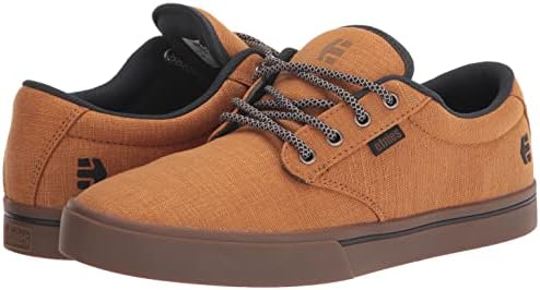 Etnies Men's Jameson 2 Eco Skate Shoe, Brown/Navy/Gum, 9 | Image 6