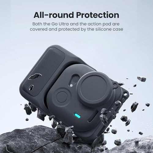 Funda protectora de silicona para Insta360 GO Ultra miniatura 3