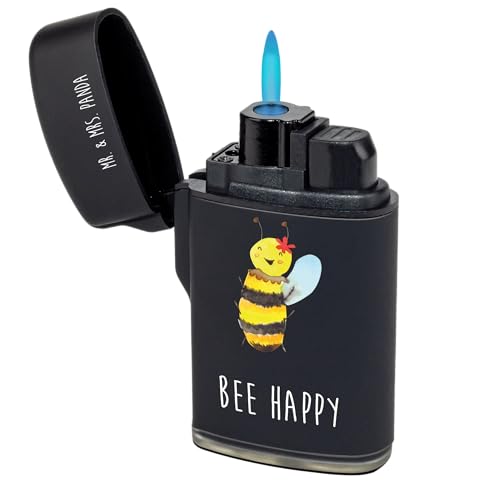 Mr. & Mrs. Panda Feuerzeug Biene Happy - Geschenk, Sturmfeuerzeug, Wespe, Feuerzeuge, Luxus Feuerzeug, Sturmfeuerzeug nachfüllbar, Hummel, Mr. & Mrs. Panda Feuerzeug Biene Happy - Geschenk, Sturmfeuerzeug, Wespe, Feuerzeuge, Luxus Feuerzeug, Sturmfeuerzeug nachfüllbar, Hummel,