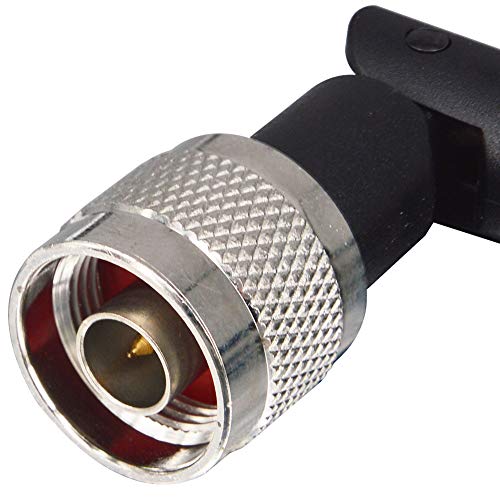 Kaunosta Antena macho 4G LTE 698-960 1710-2700MHZ 5dBi N (pacote com 2) para roteador 4G LTE placa d