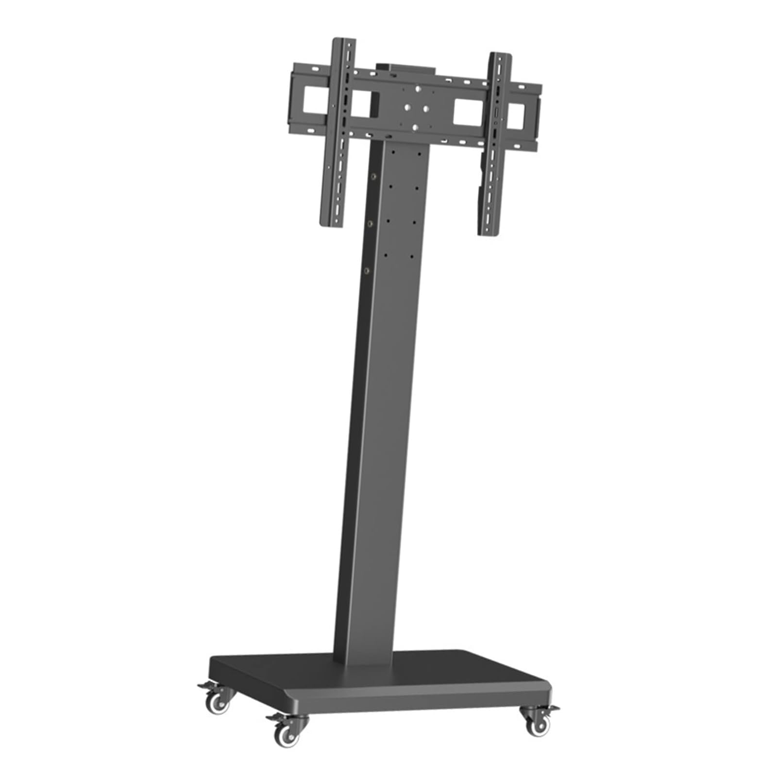 HPTHLY Mobile Stand - Mobile Tv Cart On Wheels, For 32-65 Inch Tvs, 0-90° Horizontal And Vertical Screen Switching Rolling Tv Stand, Height Adjustable Portable Floor Stand
