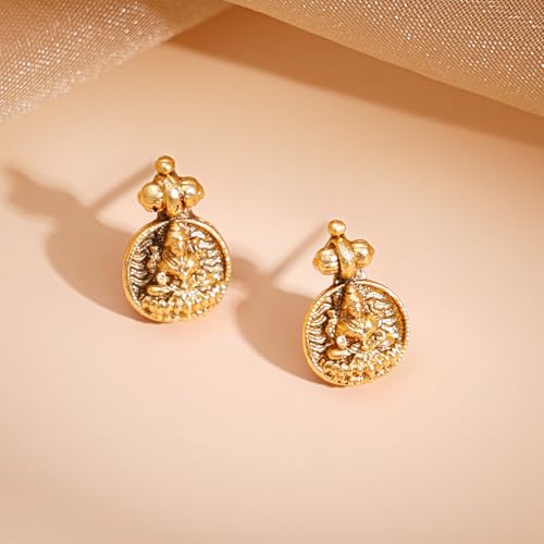 Image of Rubans Necklace Set Gold Plated Traditional Stylish Floral Theme Jewellery Gift for Women & Girls