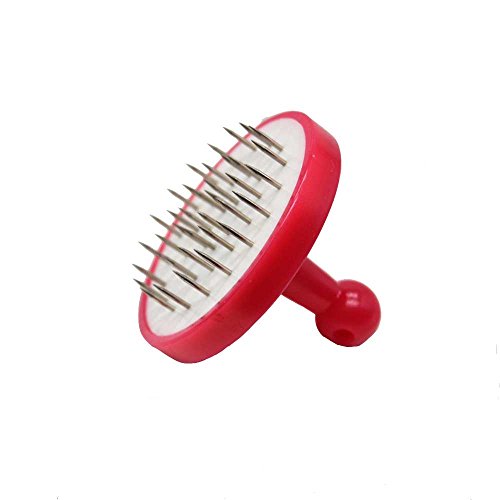 Perforatrice de foil narguilé rouge pour préparer facilement votre foyer de chicha traditionnel