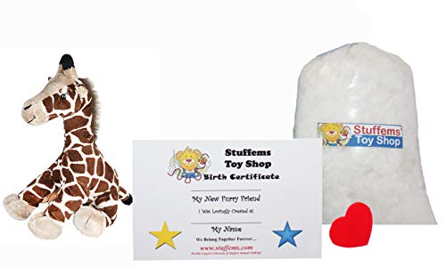 Make Your Own Stuffed Animal Mini 8 Inch Gerry The Giraffe Kit - No Sewing Required! #TOP1