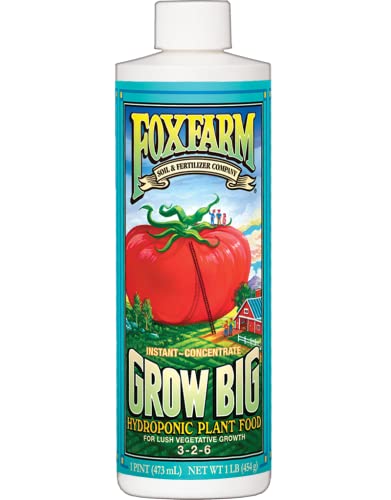 Fox Farm Liquid Nutrient Trio Hydro Formula: Big Bloom, Grow Big Hydro, Tiger Bloom (Pack Of 3-16 Oz. Bottles) 1 Pint Each + Gloves & Pipette #TOP1