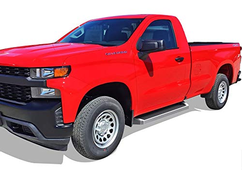 Estribos APS Premium para Silverado Sierra Regular Cab 19-26 miniatura 6