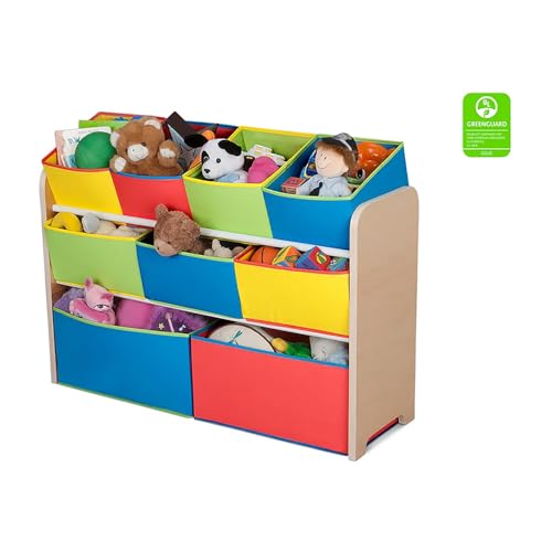 Image of Delta Children Deluxe Multi-Bin Toy Organizer with Storage Bins - Greenguard Gold Certified