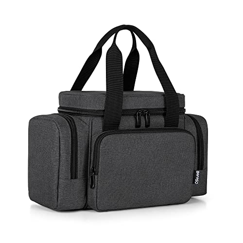 Image of BAFASO Insulated Wearable Breast Pump Bag (with a Waterproof Pad) Compatible with Momcozy S12 Pro, Momcozy M5 and Elvie, Wearable Breast Pump Carrying Case, Black