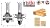 Amana Tool 55433 Carbide Tipped InStile & Rail Concave 5/32 R x 1-5/8 D x 5/8 to 1-1/8 CH x 1/2 Inch SHK w/Lower BB Adjustable Router Bit Set for Plywood