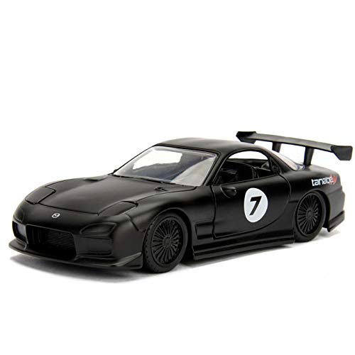 jada 1:32 jdm 1993 mazda rx-7-free rolling-Black : Amazon.in: Toys
