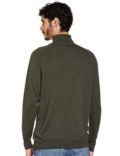 Image of Monte Carlo Men Wool High Neck Pullover Sweater
