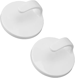 Magnetic Hanger Hook, Strong Magnetic Attraction Rounded Corners Flexible Movement Magnetic Hooks for Washing Machine for Metal Door for Bathroom