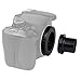 SVBONY T2 T Ring Adapter, Metal 1.25 inch Telescope Accessory, Compatible for Canon EOS Cameras Photography Dedicated CA1 Sleeve Extended Cylinder for Telescope