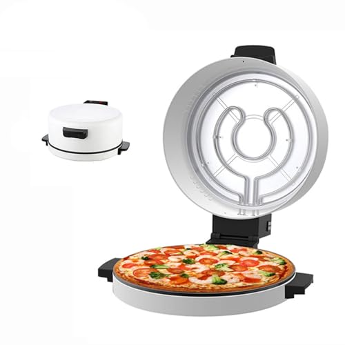 2000W Electric Pizza Oven - Fast & Efficient Cooking, Perfectly Cooked Pizza in 6 Minutes, with Stone Surface for Delicious Homemade Pizza (US Plug 110V)