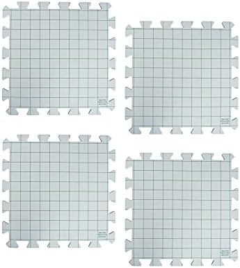 Boye Needlepoint, Knitting, and Crochet Blocking Boards, W x 12'' L, 4pc, Grey