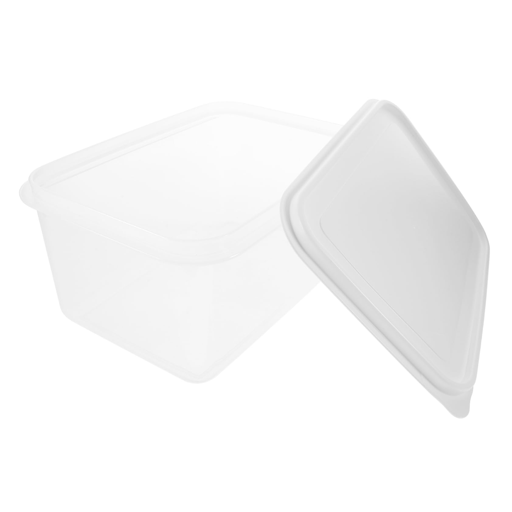 CIYODO Bread Proofing Container Pizza Storage Box Sealing Lid Reusable Plastic Multi-function for Snacks Ingredients