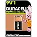 Duracell - Rechargeable 9V 170mAh, Batteria Ricaricabile 170 mAh, confezione da 1