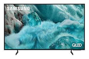 Samsung TV AI 55 Pouces QLED 55Q7F3 4K Smart TV, Quantum Dots, Q4 AI Processor, WiFi, Airplay, HDR, Q-Symphony, OTS Lite, Knox Security, Gaming Hub, Expérience Home Cinema pour le Sport et le Foot