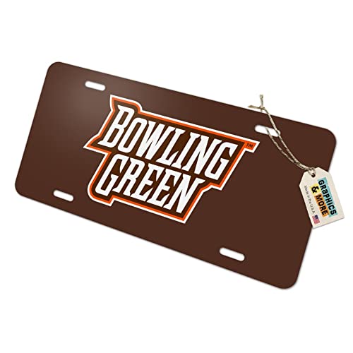 Bowling Green Secondary Logo Novelty Metal Vanity Tag License Plate