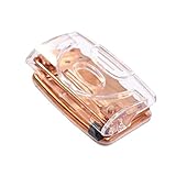 Die robuste Metallkonstruktion mit glattem Roségold-Finish sorgt für Stärke und einen eleganten Look.
