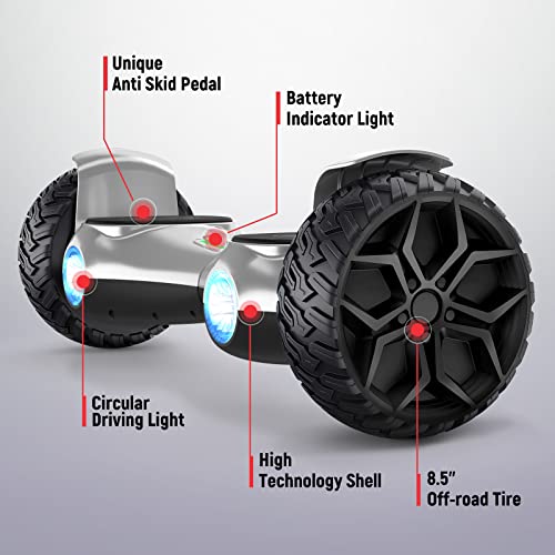SISIGAD 8.5-Inch Off-Road Hoverboard