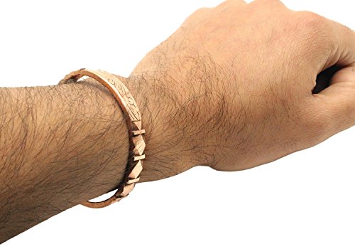 image for Healing Lama™ Hand Forged 100% Copper Bracelet. Unisex, Made with So