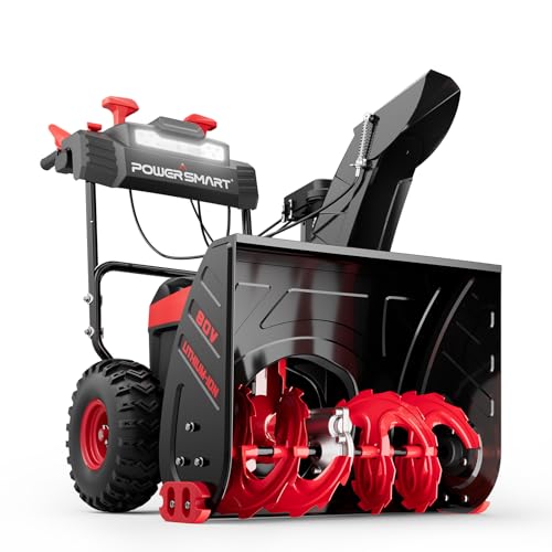 PowerSmart 24in. 80V Self-Propelled 2-Stage Cordless Snow Blower, Bare Tool (HB2805)