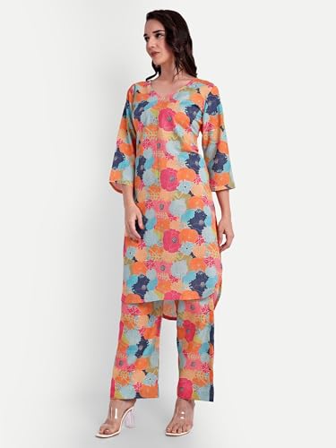 Image of TILISM Printed Co-ord Set for Women's and Girls Pure Cotton | $P