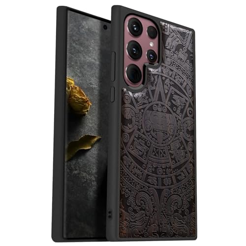 Coque Bois pour Samsung S22 Ultra antichoc pour éviter les rayures de l'appareil
