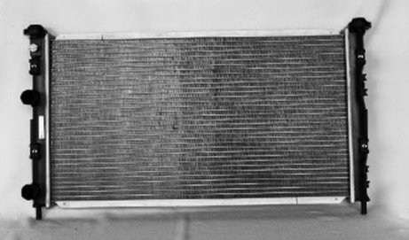 RAREELECTRICAL Radiator Assembly Compatible With Dodge 01-06 Stratus 2.7L V6 2700Cc 167 Cid Sedan 2788 9912 5017620Ab Ch3010334 2788 Cu2323 432508 9912